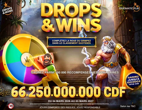 Drops & Wins : tournois et tirages sur les machines à sous Pragmatic Play