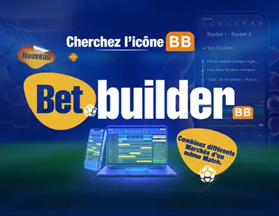 Winner Bet : Bet Builder, pari personnalisé sur un match