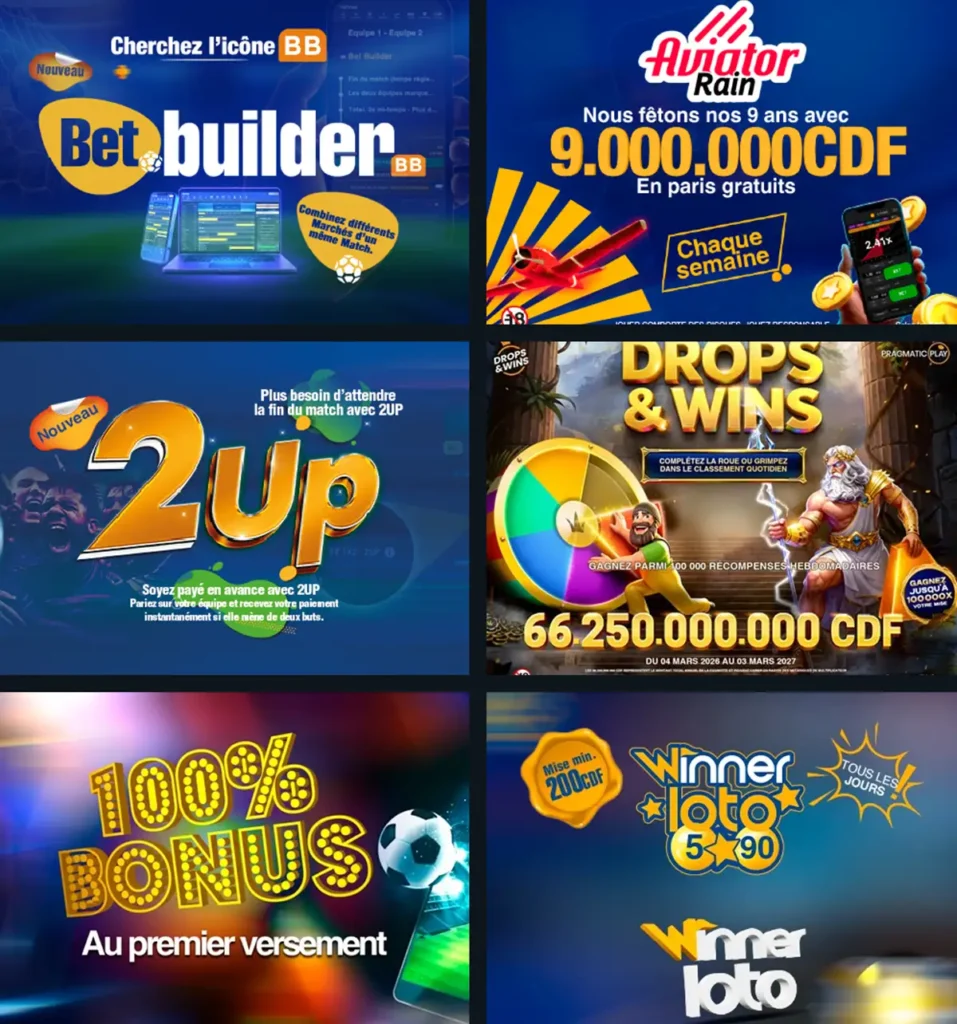 Winner Bet : promotions en cours, deuxième partie