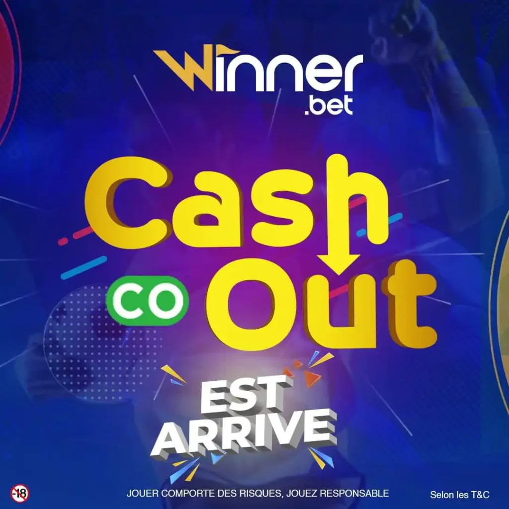 Winner Bet : bouton Cash Out sur un pari