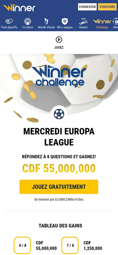 Winner Challenge